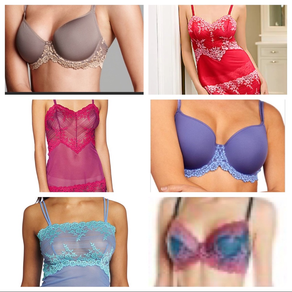 I wear and collect the Wacoal Embrace Lace Line.